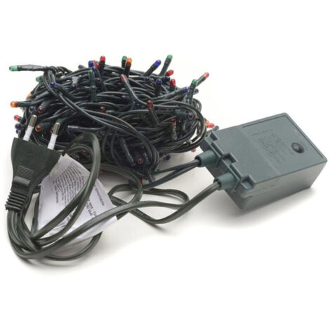 Vtizikl Catena Luci A Led Natalia 100 Led Lucciole Multicolor Con Controller 8 Funzioni - (1/2)