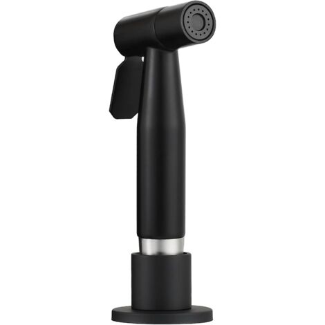 Robinet Cuisine Douchette Extractible Acier Inoxydable Douchette Evier Cuisine avec Tuyau 1.5m, Douchette Cuisine Kit Complet Noir, WS030CF (1/5)