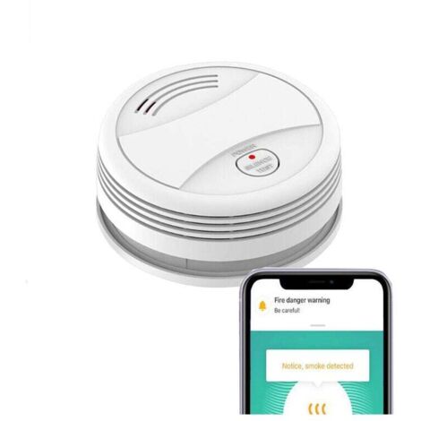 Smart WIFI Détecteur de fumée Détecteur WiFi Détecteur de fumée Détecteur de fumée (1/5)