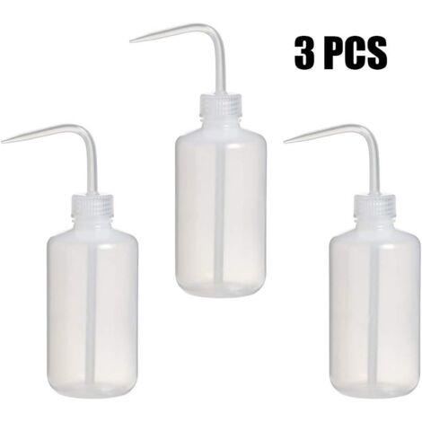 3 Pcs 250 Ml Arrosoir, Plastique De SéCurité Squeeze Bouteille D'Arrosage Outils Pour Plantes Artificielles Petite Pot Plantes En IntéRieur, Bent Bouche éTroite Bouche D'Arrosage Pour Enfants (1/5)