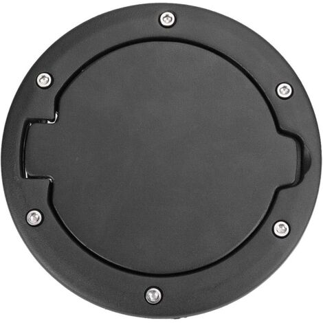 Bouchon D'huile de Voiture Couvercle de Bouchon de Réservoir de Carburant Accessoire Automatique Noir Adapté pour Wrangler JK (1/5)