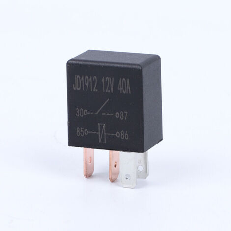 Vtizikl 5 Pièces Relais 12V 40A 5 Broches, SPDT Multi-Purpose Relay Heavy Duty Relais Standard 5 Pin 12VDC, Relais Voiture (1/4)