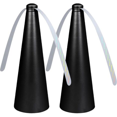 Vtizikl Ventilateur Anti-Mouche, Lot de 2 répulsifs Anti-moustiques sans Utiliser de Produits Chimique (1/5)