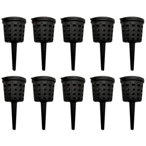 Vtizikl 10pcs / Set d'engrais Couvercle Panier Bonsai Plantation pépinière d'engrais Boîte à Out (1/5)