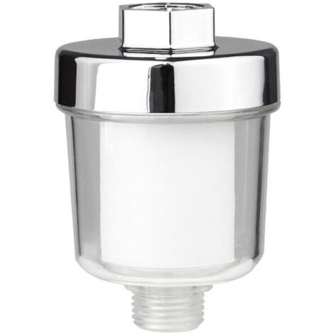 Vtizikl Filtre de douche adoucisseur d'eau, filtre à eau de douche avec 2 cartouches de rechange – Adoucisseur d'eau filtre pour eau dure (1/4)