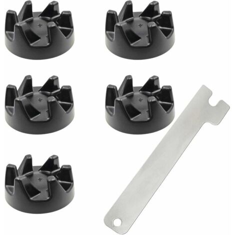 Vtizikl 5Pcs Mélangeur En Caoutchouc Coupleur Engrenage Embrayage Avec Outil De Suppression Pour Kitchenaid 9704230 (1/4)
