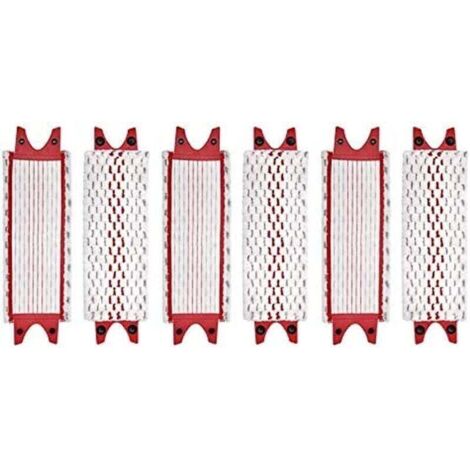 Vtizikl Lot de 6 serpillières de rechange en microfibre pour serpillère Vileda Ultramax (1/4)