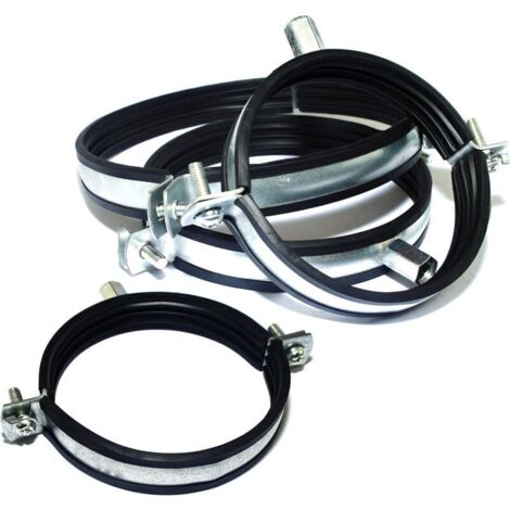 Vtizikl Colliers de serrage avec joint en caoutchouc cruciforme - Filetage M8/10,5pcs(Ø 125 mm) (1/4)