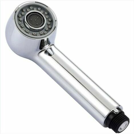 Vtizikl Douchette Robinet Cuisine 2 Jets Tête de Douche Remplacement Douchette pour Mitigeur Cuisine, Chromé (1/4)
