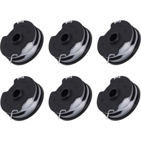 Vtizikl Lot de 6 bobines de rechange pour débroussailleuse sans fil Parkside PRTA 20-Li C3 IAN351753 (1/4)