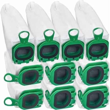 Vtizikl Sac pour aspirateur 10 Sacs d'Aspirateur pour Vorwerk Sac À Poussière de Rechange pour Kobold VB100 Aspirateur (1/4)