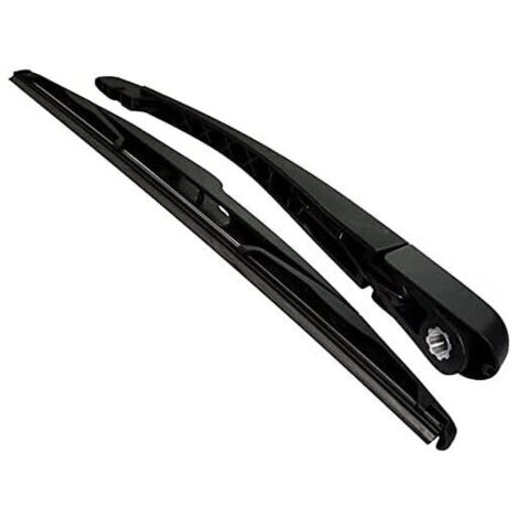 Vtizikl Essuie-glace arrière , bras et balai d'essuie-glace arrière, pour lunette arrière Peugeot 307 2001-2008 (Longueur : 33,8 cm) (1/4)