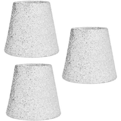 Vtizikl Petits abat-jour E14, 3 pièces, Surface brillante, fin, léger, haute transmission, conception sre, abat-jour de Table (1/4)