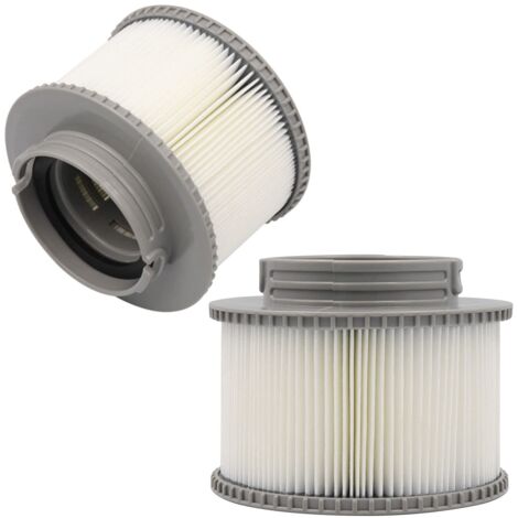 Vtizikl Cartouche filtrante 2 pièces pour spa MSpa, filtre à eau de rechange pour piscine gonflable (1/5)