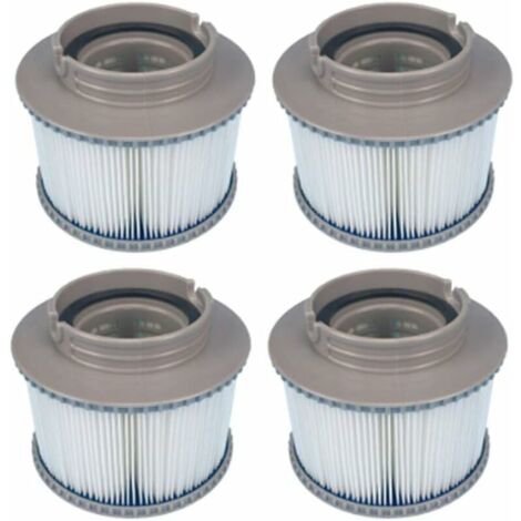 Packung mit 4 Ersatzfiltern f��r Mspa FD2089, Pool- und Spa-Filterkartusche (1/5)