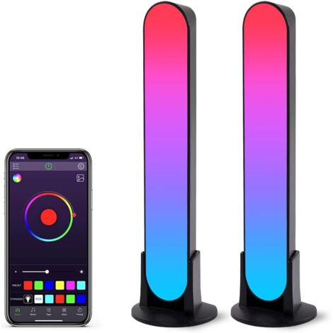 Vtizikl Lumières LED intelligentes, lumières intelligentes avec 19 modes dynamiques et modes de synchronisation de la musique (1/5)