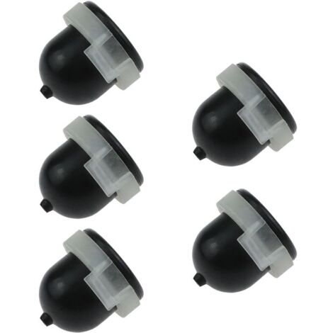 Vtizikl Lot de 5 ampoules à ammoniac compatibles avec les moteurs Briggs & Stratton séries 122K02, 122K82, 124K02, 12A800, 12F702, 12F707, 12F782, 12G802, 135700, Quantum, 694395, 49611, 15, 41, 80, 5 (1/4)