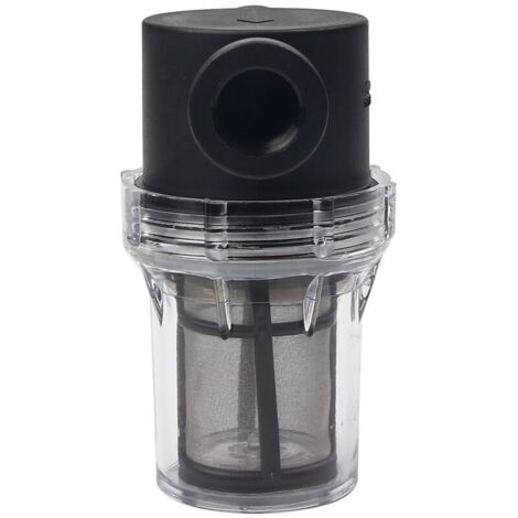 Vtizikl Filtre à tuyau , filtre pour pompe à eau de 1/2 pouce avec tamis en acier inoxydable de 80 mailles, filtre en ligne pour l'irrigation de jardin (1/4)