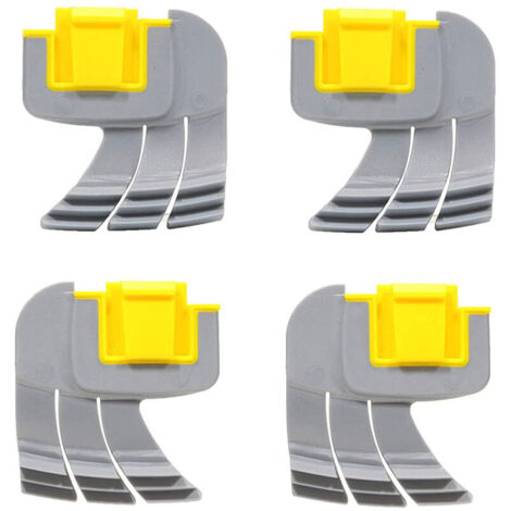 Vtizikl Brosse de nettoyage Cyclone Zodiac R0714400, lot de 4, compatible avec les nettoyeurs de piscine MX8 Elite, MX6 Elite et Maxx. Brosse de nettoyage Cyclone de rechange R0714400 pour Zodiac Pola (1/4)