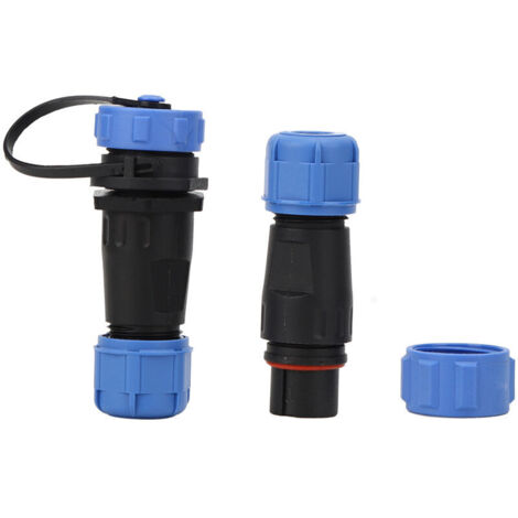 Vtizikl SP13 4 Pin Connecteur Étanche Aviation Circulaire 5A Mâle Femelle Câble Fiche Panneau Montage Socket pour Application De Lumière D'alimentation Extérieure (1/4)