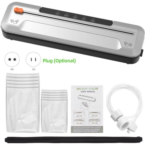 Vtizikl Machine de mise sous vide puissante et compacte (gris argenté) (1/4)