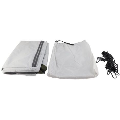 Vtizikl Voile d'ombrage rectangulaire en polyester pour jardin et terrasse, 3 x 4 m (1/4)