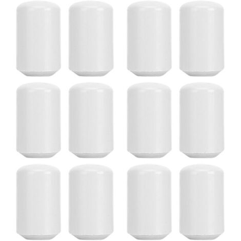 Vtizikl Lot de 12 Pieds De Couvercle De Fût En Plastique De Remplacement Portable Pour Pièces De Fût De Bière Homebrew Kegging Hardware Tool (1/4)