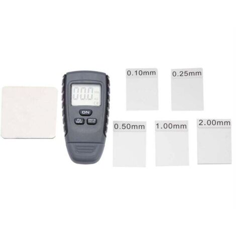 Vtizikl Jauge d'épaisseur de revêtement SAEC - Mini LCD numérique Peinture Testeur d'épaisseur, revêtement de Voiture Gauge Instrument de Mesure d'essai. (1/4)