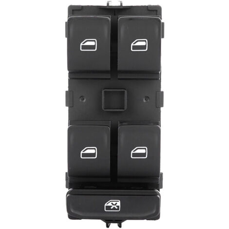 Vtizikl Bouton de commutation de lève-vitre électrique 5E0959857 pour Skoda Octavia 2013-2017 Bouton de commutation de lève-vitre électrique principal Accessoires de voiture Bouton de commutation de l (1/4)