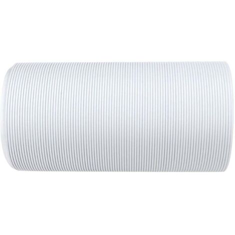 Vtizikl Adaptateur de tuyau d'échappement pour climatisation, portable, flexible, pièces de rechange (13 cm x 2 m) (1/4)