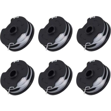 Vtizikl Lot de 6 bobines de rechange pour débroussailleuse sans fil Parkside PRTA 20-Li C3 IAN351753 (1/4)