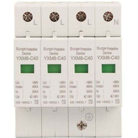 Vtizikl 4P 40KA House Surge Din Rail Lowvoltage Protector Dispositif d'arrêt pour la protection contre le tonnerre (1/4)