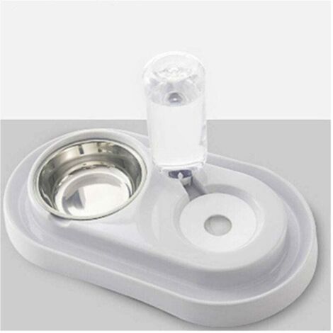 Vtizikl Ciotola In Plastica Per Gatti Cani Piccoli Animali Domestici Per Alimenti Acqua - (1/4)