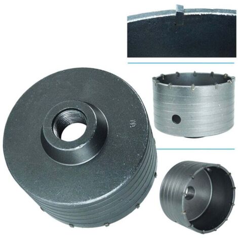 Vtizikl Fresa A Tazza Fer Foro Diametro 100mm Carotatrice Muro Pietra Calcestruzzo Widia - (1/4)