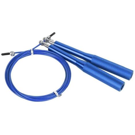 Vtizikl Corda Per Saltare 3 Mt Pvc Lega Di Allumino Antiscivolo Portatile Per Fitness - (1/4)