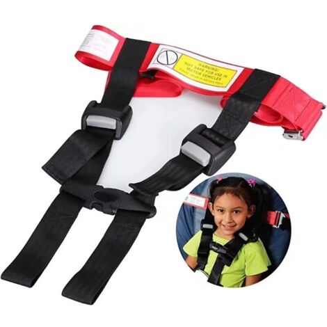 Vtizikl Harnais de voyage pour avion de sécurité pour enfants Ceinture de retenue pour harnais de soins infirmiers (1/4)