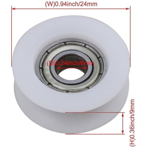 Poulie De Dérailleur De Vélo De Route, Poulie à Rouleau De Guidage Silencieux | Roulements Scellés, Haute Résistance, Pièce De Rechange Pour Vélo De Montagne Et Route