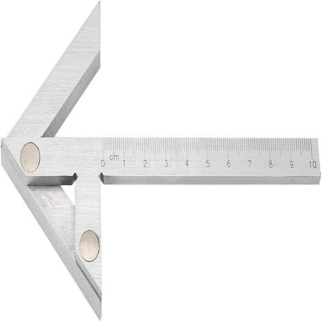Jauge De Centrage Carrée 100x70mm - Indicateur De Précision Industrielle En Acier