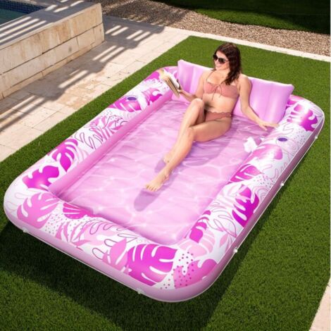 Matelas Gonflable Piscine 2 En 1 Pool Mattress, Gonflable Pour Piscine Matelas Gonflable Piscine 2 En 1 Pool Mattress, Gonflable Pour Piscine