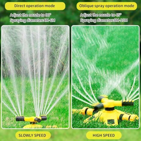 BBWELL Arroseur Dinosaure 360° Pour Enfants – Jeu D'Eau Extérieur Avec Tuyaux, 26 X 11 X 7 Cm – Dès 3 Ans