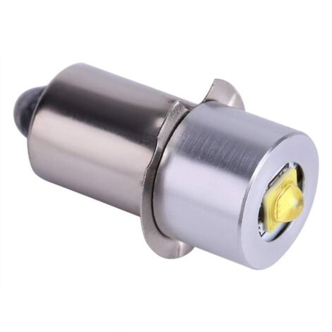 Vtizikl Mise à niveau de l'ampoule de lampe de poche LED, 5W 6-24V P13.5S Pièce de rechange d'ampoule de lampe de poche haute luminosité LED Lampe de travail d'urgence pour lampe de poche Torche (1/4)