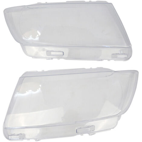 Vtizikl Lot de 2 caches de phares transparents de remplacement pour Jeep Grand Cherokee 2011-2013 OEM 55079379AF 55079378AF (1/4)