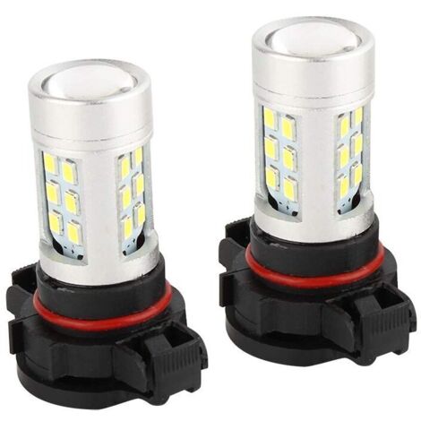 Vtizikl 2x Blanc 5202 H16 Feux de brouillard ou feux diurnes pour ampoules LED haute puissance (1/4)