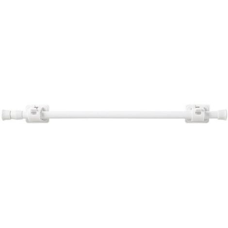 Vtizikl Tringle à Rideau Télescopique 5090cm Set Barre Rideau Extensible sans Perçage Tringles à Rideaux à Tension de Ressort pour Cuisine, Salle de Bain, Armoire, Fenêtre (1/4)