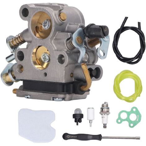 Carburateur C1T-W33 Compatible avec Tronçonneuse Husqvarna 235 235E 240 240E Modèles C1T-W33A B C 586936202 574719402 545072601-Vtizikl (1/5)