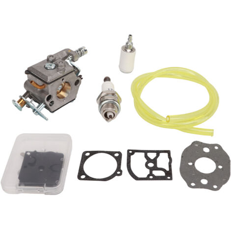 Kit de carburateur pour tronçonneuse compatible avec Husqvarna 136 137 141 142 36 41 - Vtizikl (1/5)