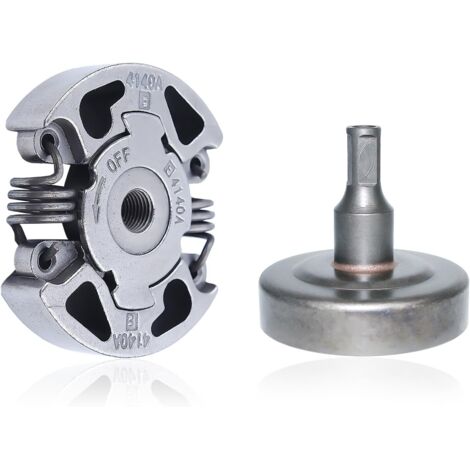Embrayage et cloche d'embrayag kit pour Stihl FS38 FS40 FS45 FS50 FS55 FS70 et plus séries, Accessoire de débroussailleuse pignon avec tambour embrayage pièces détachées (1/4)