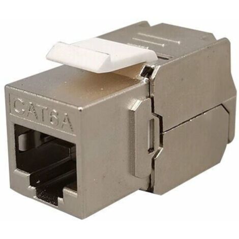KZQ 4x Module Keystone CAT 6a Jack - Blindé STP Connecteur RJ45 ...