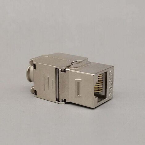 KZQ 4x Module Keystone CAT 6a Jack - Blindé STP Connecteur RJ45 ...