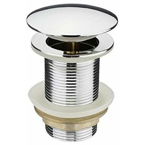 Bonde de Vidange sans Trop-Plein pour Lavabo - Diamètre 62mm, Filetage G1 1/4 (1/4)